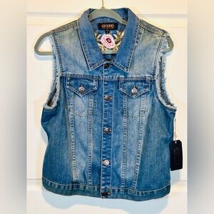Shyanne Blue Denim Vest